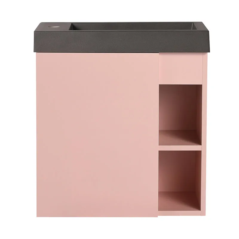 20'' Floating Wall-Mounted Bathroom Vanity with Resin Sink and Soft-Close Cabinet Door