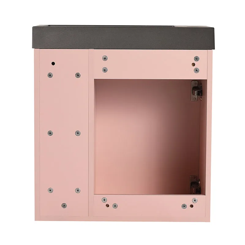 20'' Floating Wall-Mounted Bathroom Vanity with Resin Sink and Soft-Close Cabinet Door