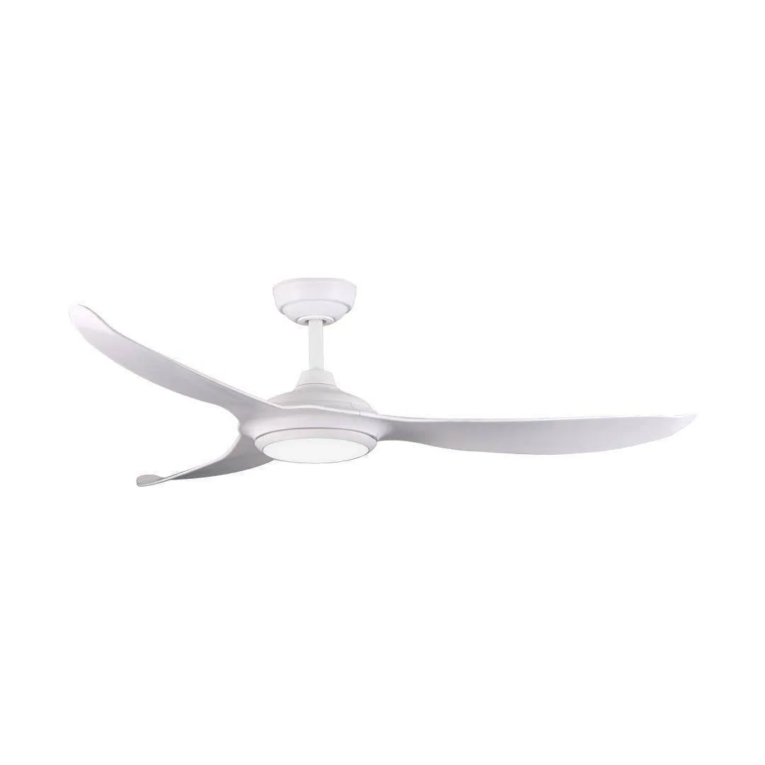 Acorn Voga Ceiling Fan with Light DC-368-WH (38"/48"/58")