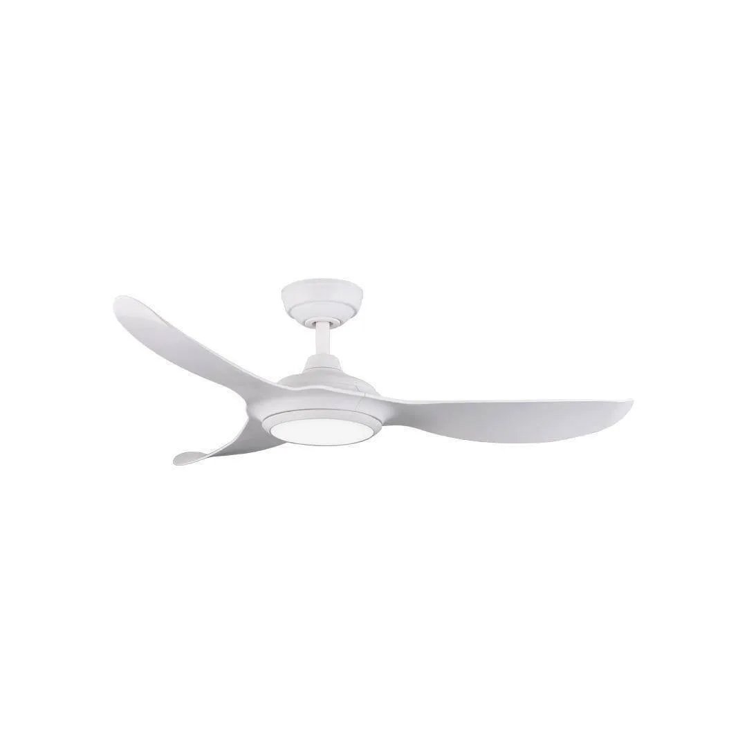 Acorn Voga Ceiling Fan with Light DC-368-WH (38"/48"/58")