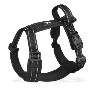 Adjustable Dog Harness with Quick Release and Reflective Design for All Dog Sizes