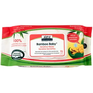 ALEVA - Bamboo Baby Wipes Ultra Sensitive - 72 Wipes