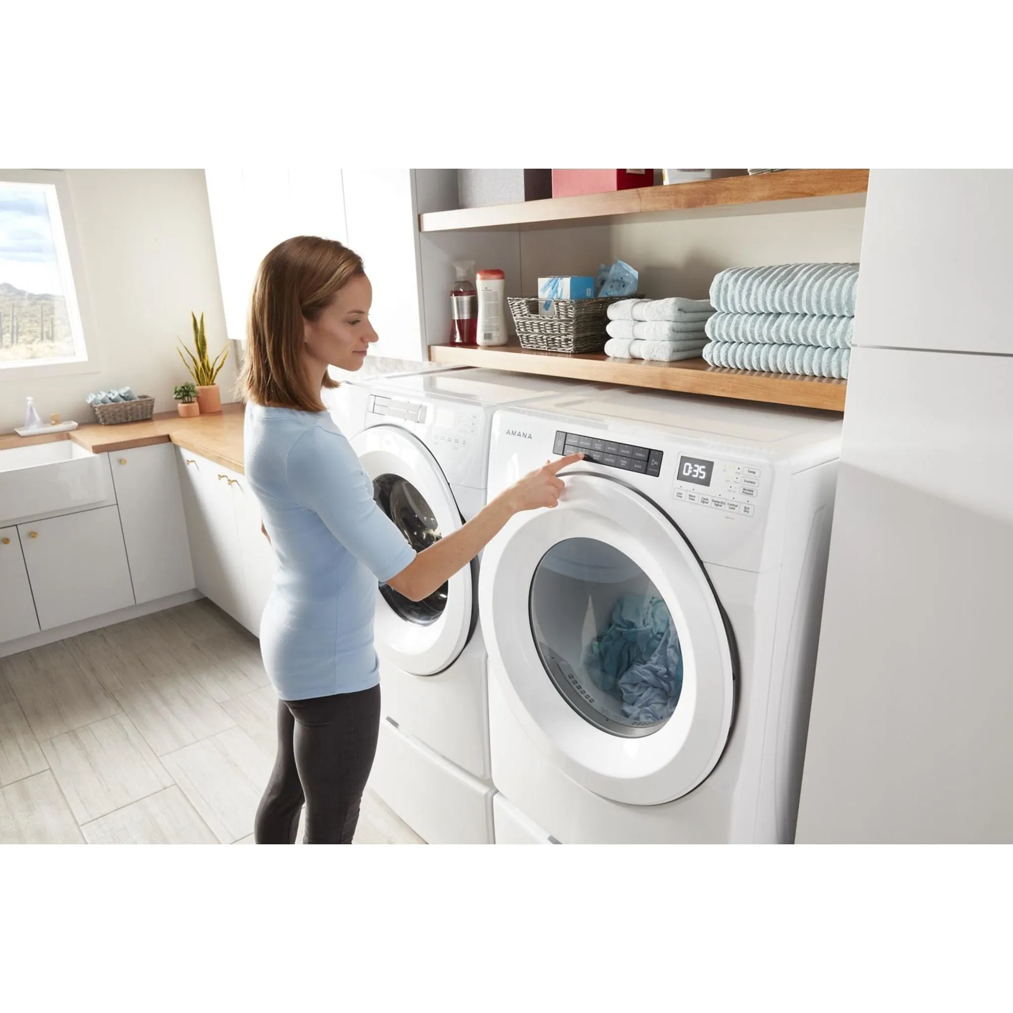 Amana Dryer (YNED5800HW) - White