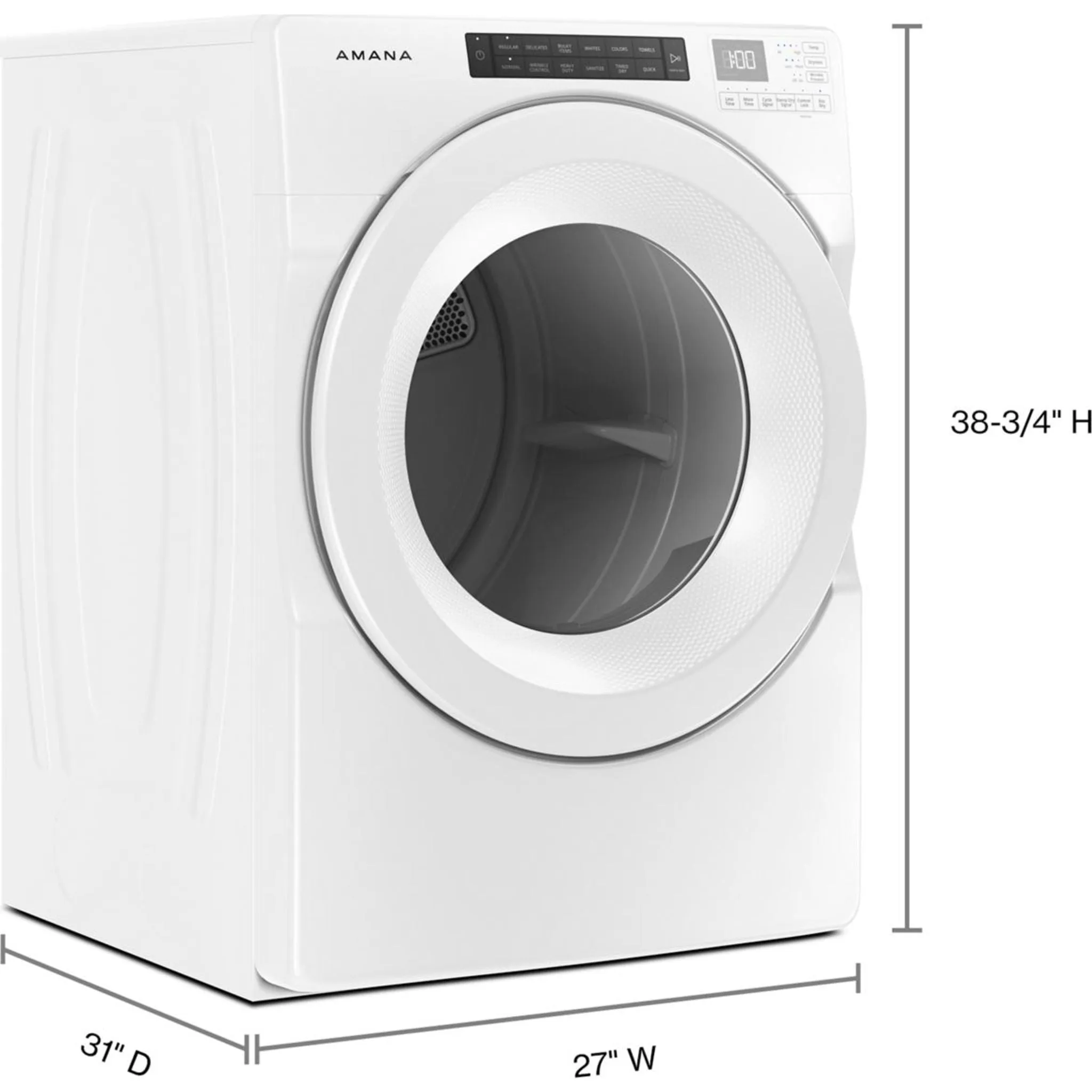 Amana Dryer (YNED5800HW) - White