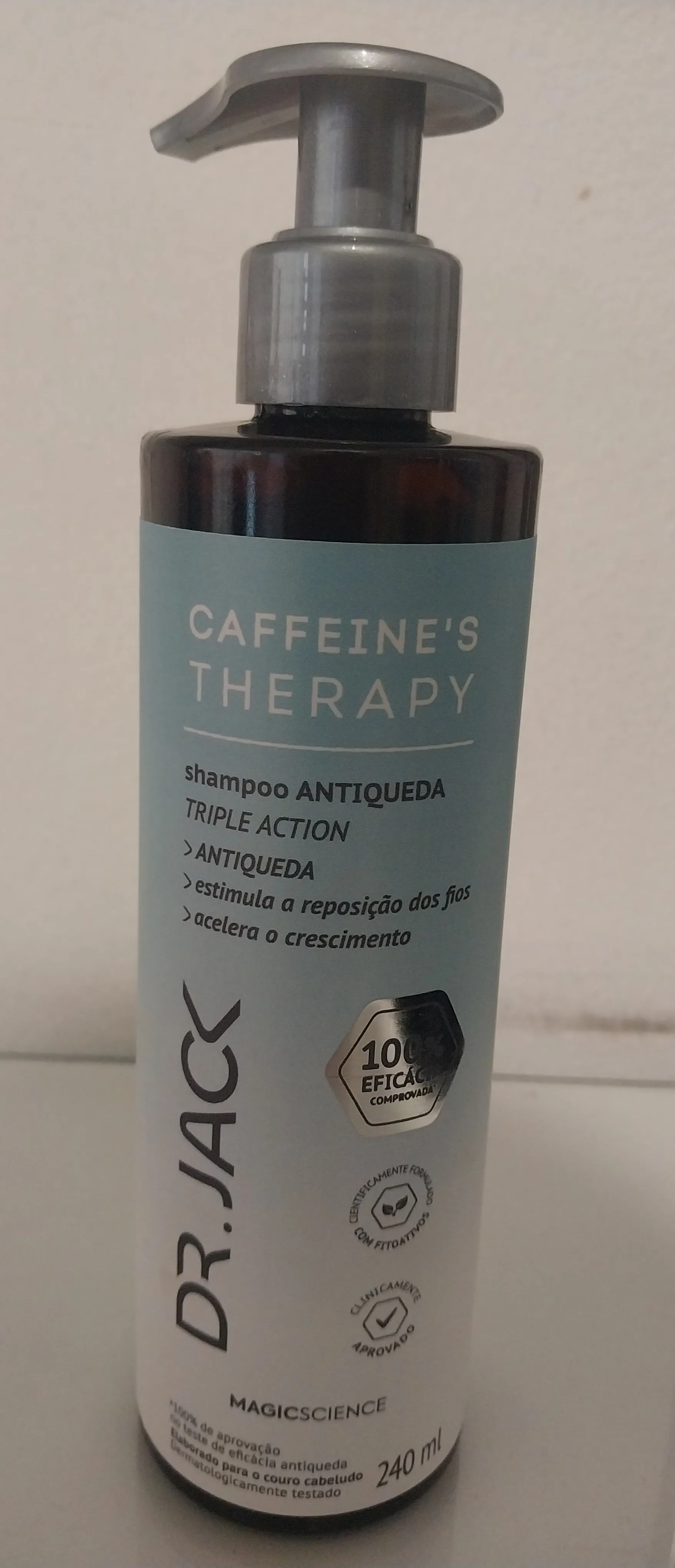 Anti Hair Fall Growing Shampoo Caffeine's Therapy 240ml - Magic Science