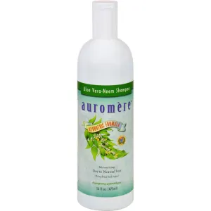 Auromere Ayurvedic Shampoo with Aloe Vera and Neem (16 Fl Oz)