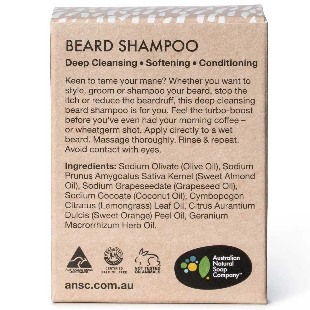 Australian Natural Soap Company Beard Shampoo Bar