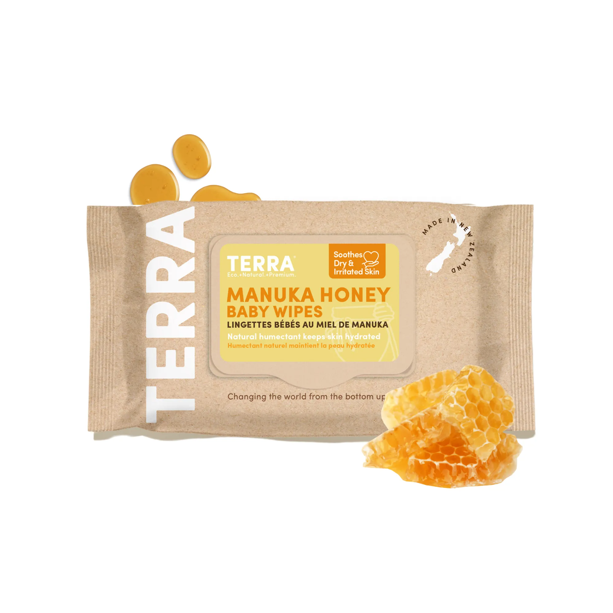 Bamboo Baby Wipes-Manuka Honey (12 Pack) Bundle