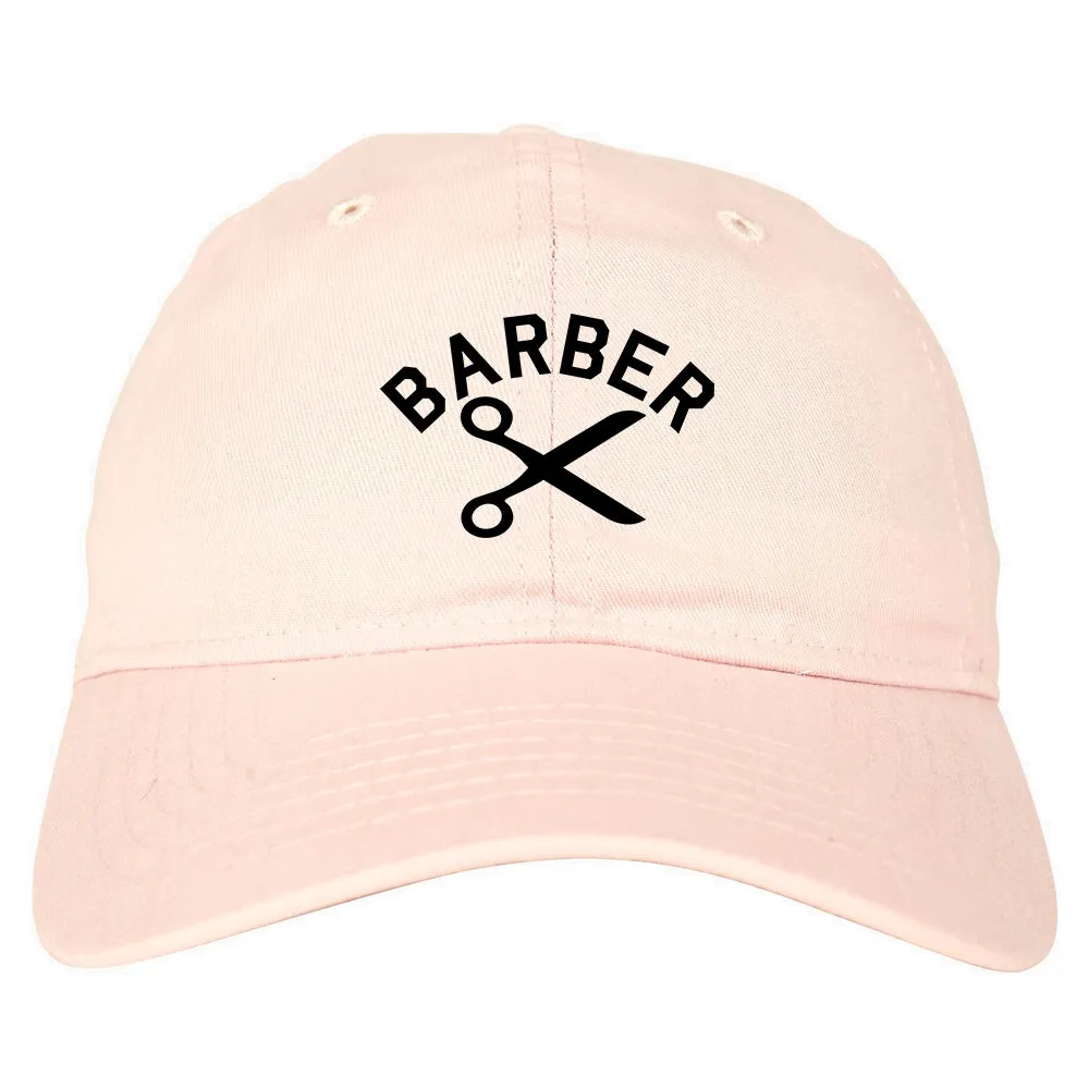 Barber Scissors Mens Dad Hat Baseball Cap