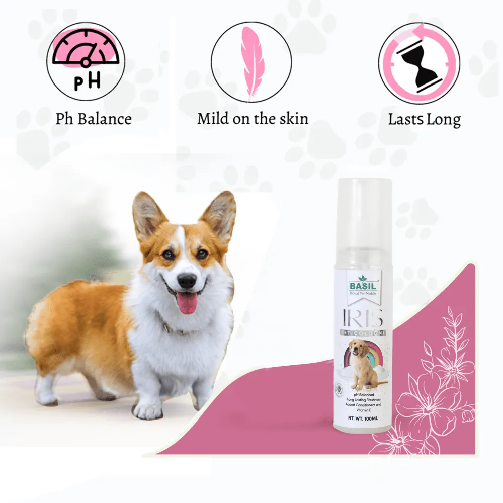 Basil Iris Cologne Spray for Dogs and Cats