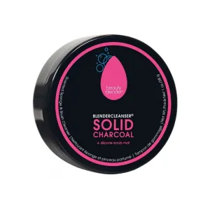 BLENDERCLEANSER SOLID CHARCOAL - WITH SILICONE SCRUB MAT