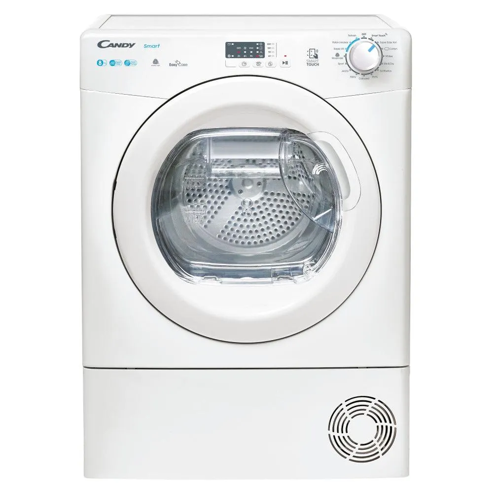 Candy Smart Pro 8KG Freestanding Heat Pump Tumble Dryer - White | CSE H8A2LE-80