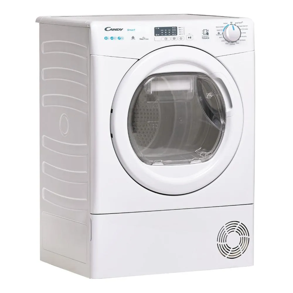 Candy Smart Pro 8KG Freestanding Heat Pump Tumble Dryer - White | CSE H8A2LE-80