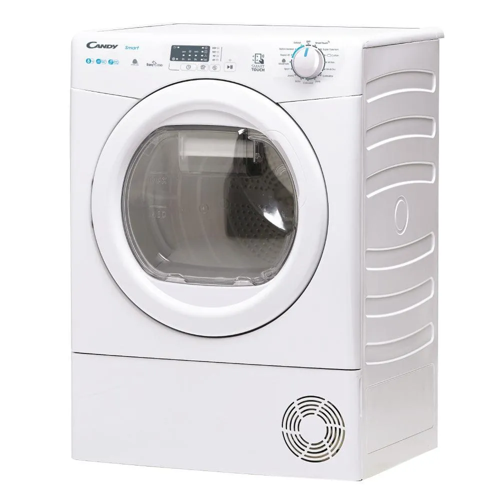 Candy Smart Pro 8KG Freestanding Heat Pump Tumble Dryer - White | CSE H8A2LE-80