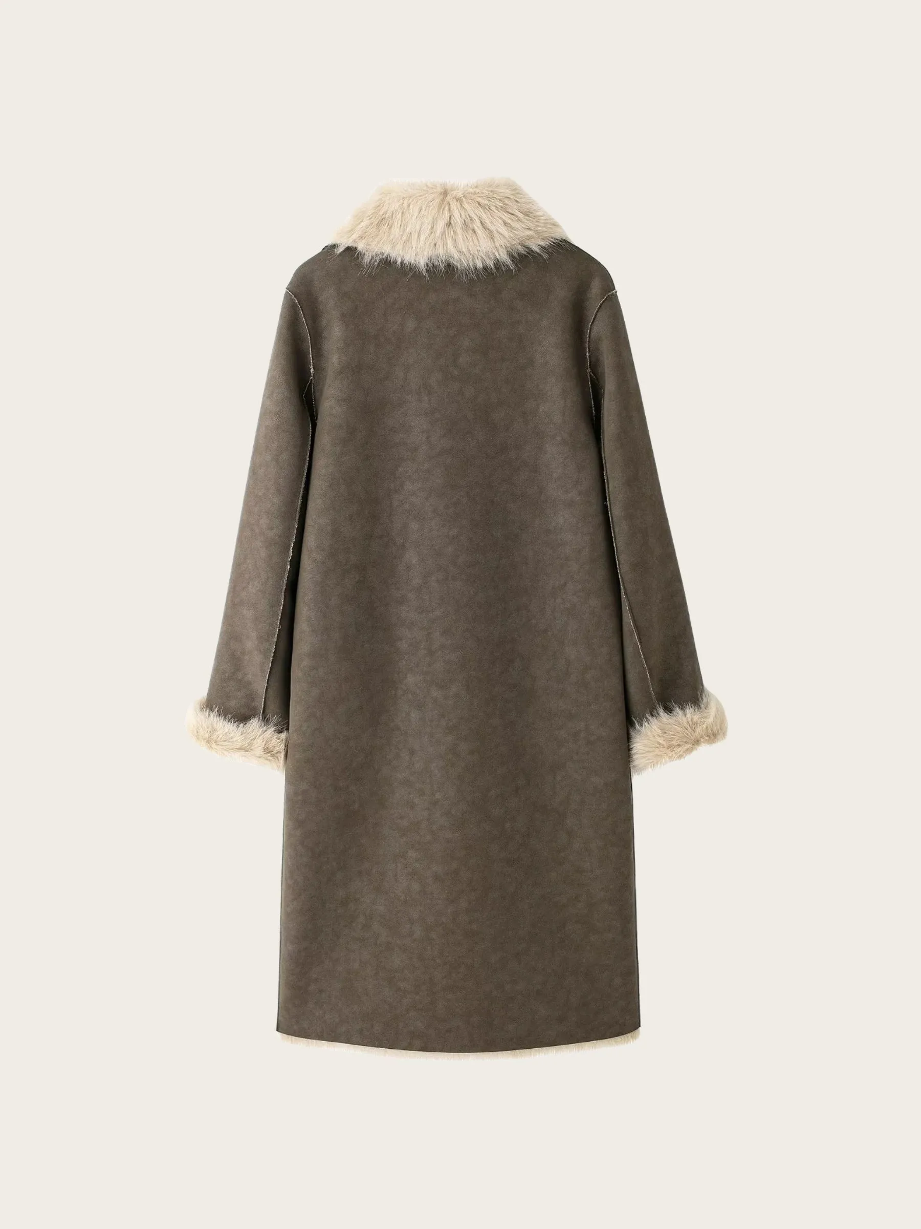 Danielle Double Wear Faux Fur Coat