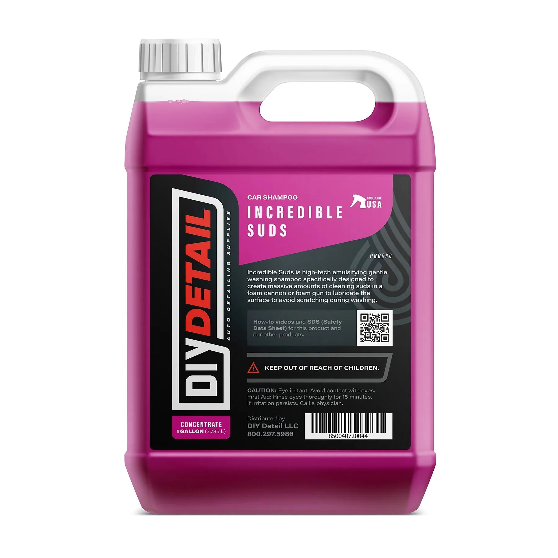 DIY Detail Incredible Suds - 473ml/3.8L