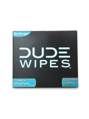 Dude Wipes 15pk