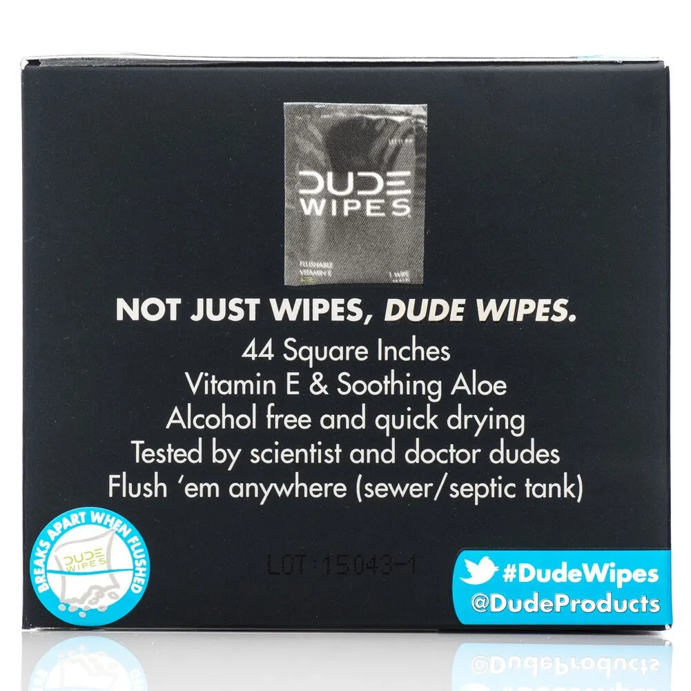 Dude Wipes 15pk