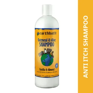 EarthBath Oatmeal & Aloe Shampoo Vanilla & Almond for Dogs and Cats