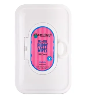 Earthbath Puppy (Cherry Fragrance) Wipes For Dogs