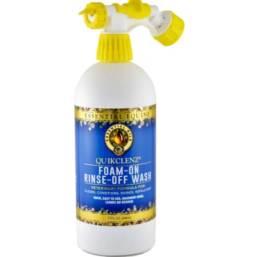 Essential Equine QuikClenz Foam-On Rinse-Off Wash