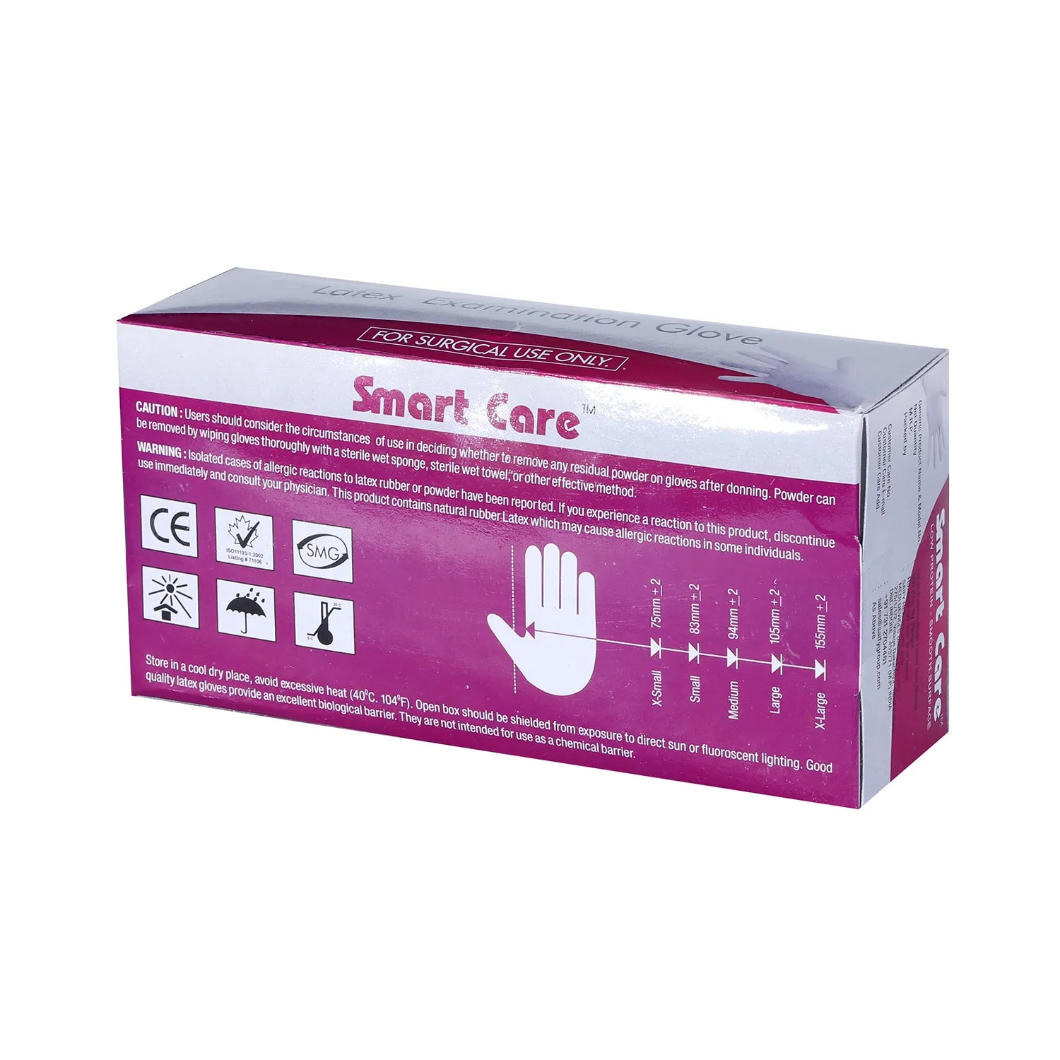 Examination Gloves Powdered Medium 100 Pcs