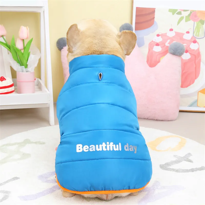 Fleece Lined French Bulldog Coats