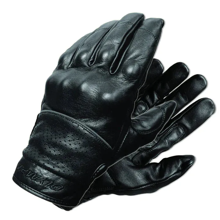 Full Throttle Leather Motorcycle Gloves | Olympia Sports