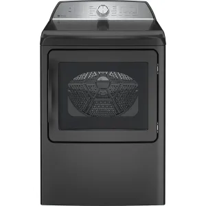 GE Profile 7.4 Cu Ft Electric Dryer Diamond Grey - PTD60EBMRDG