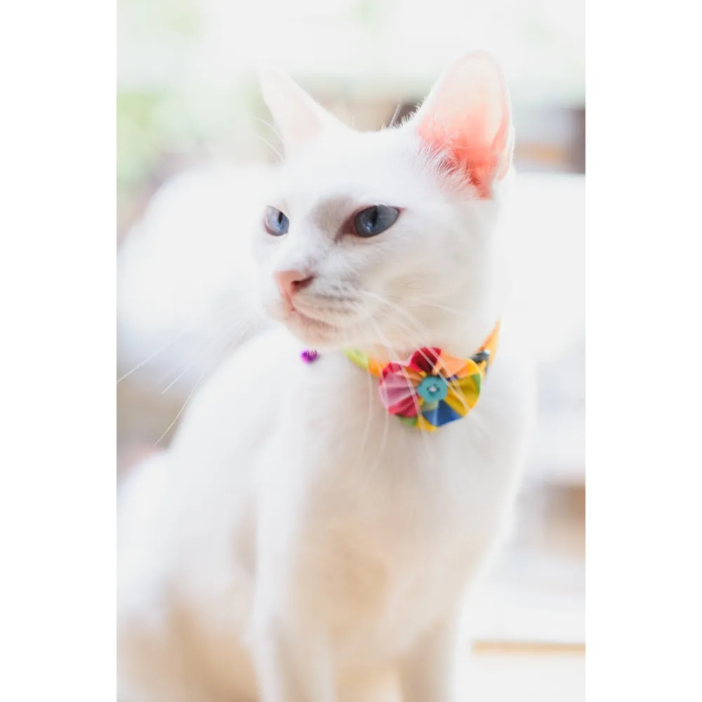 Goood Pet Collars Bloomie Handmade Cat Collar - Autumn Leaves