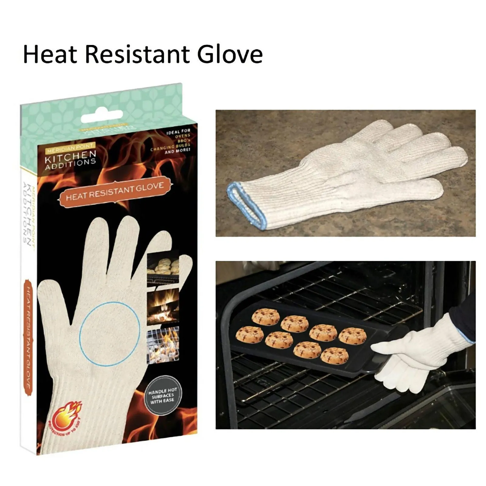 Heat Resistant Gloves - Safeguard Your Hands While Cooking and Baking