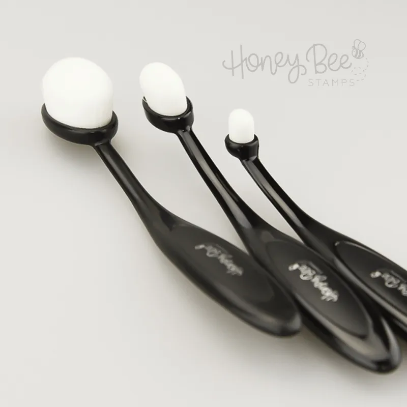 Honey Bee Detail Blender Brushes - Set of 3