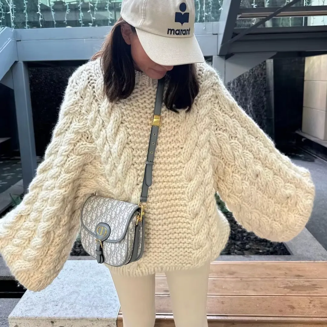 Ivyshape | Cozy Sweater In Oversize