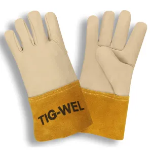 Leather Tig Welding Gloves, Bulk 12-Pack