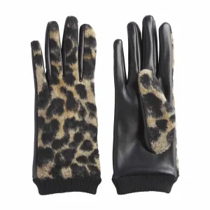 Leopard Gloves - Womens