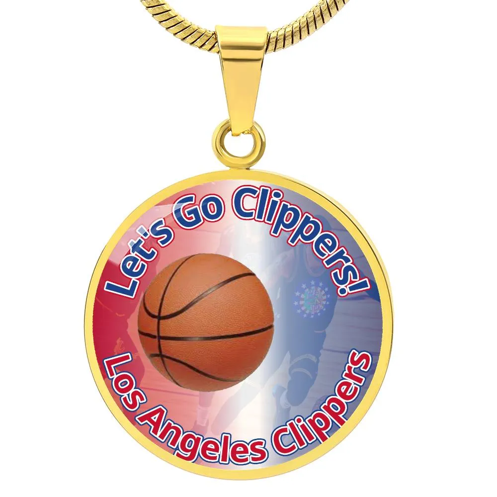 Let's Go Clippers! Necklace