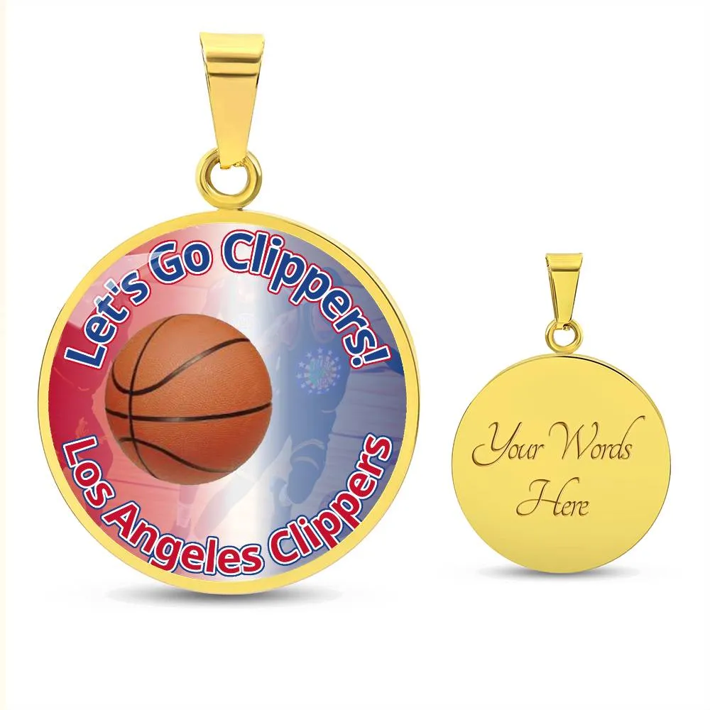 Let's Go Clippers! Necklace