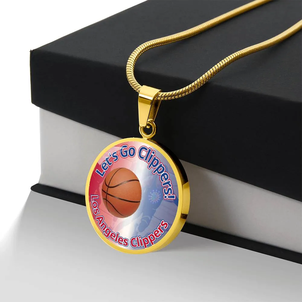 Let's Go Clippers! Necklace