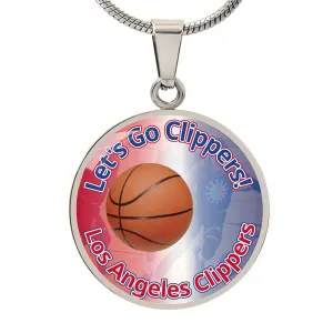 Let's Go Clippers! Necklace