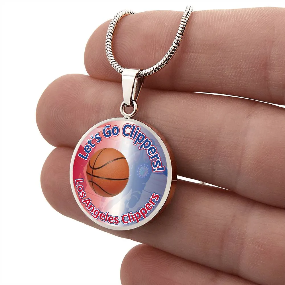 Let's Go Clippers! Necklace