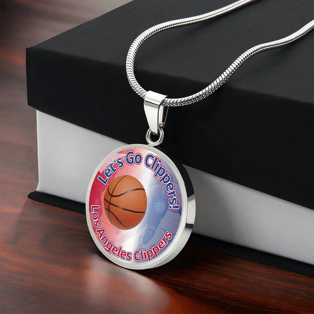 Let's Go Clippers! Necklace