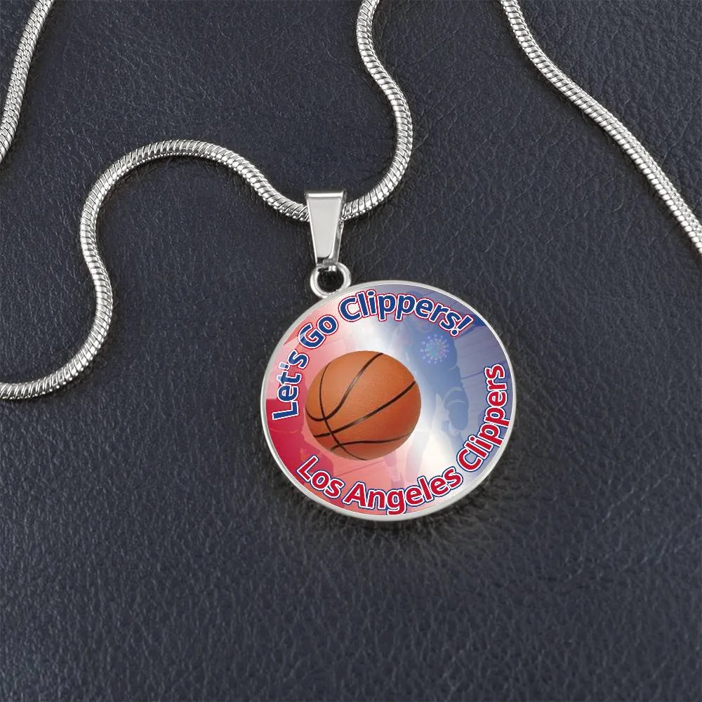 Let's Go Clippers! Necklace