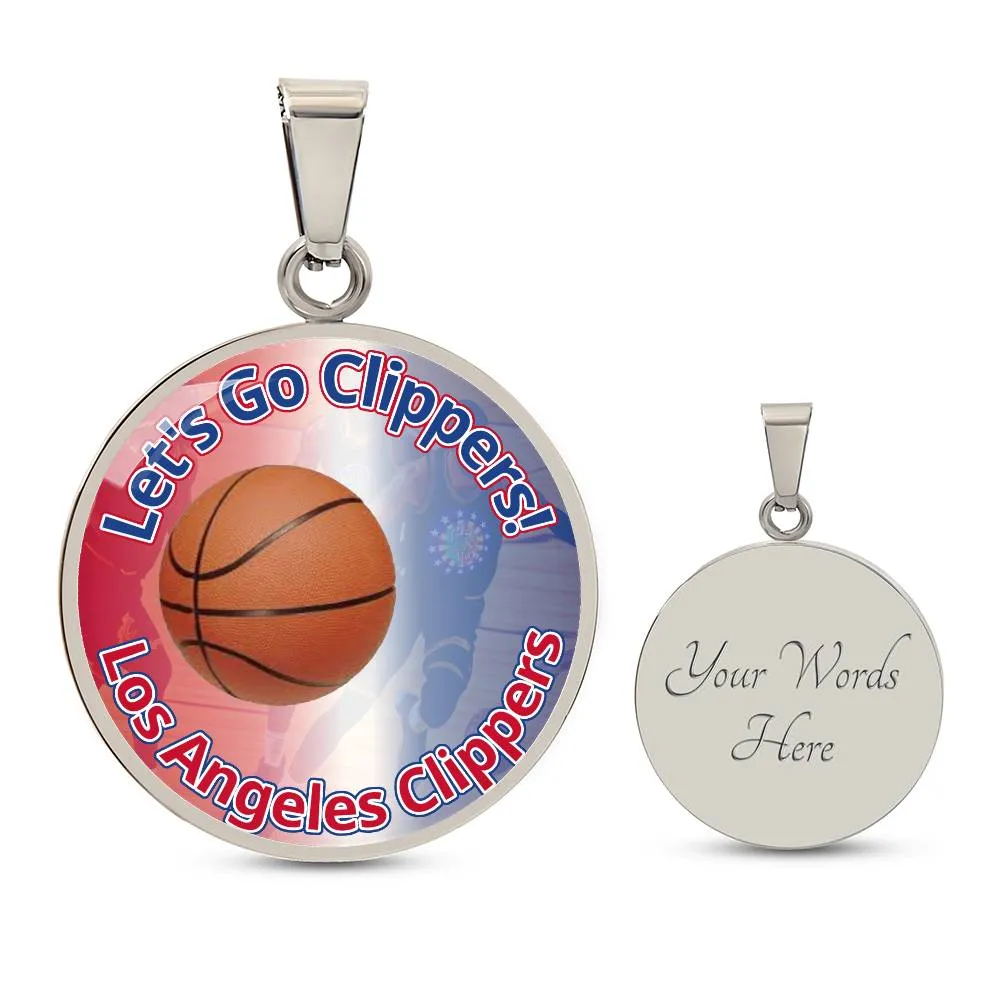 Let's Go Clippers! Necklace