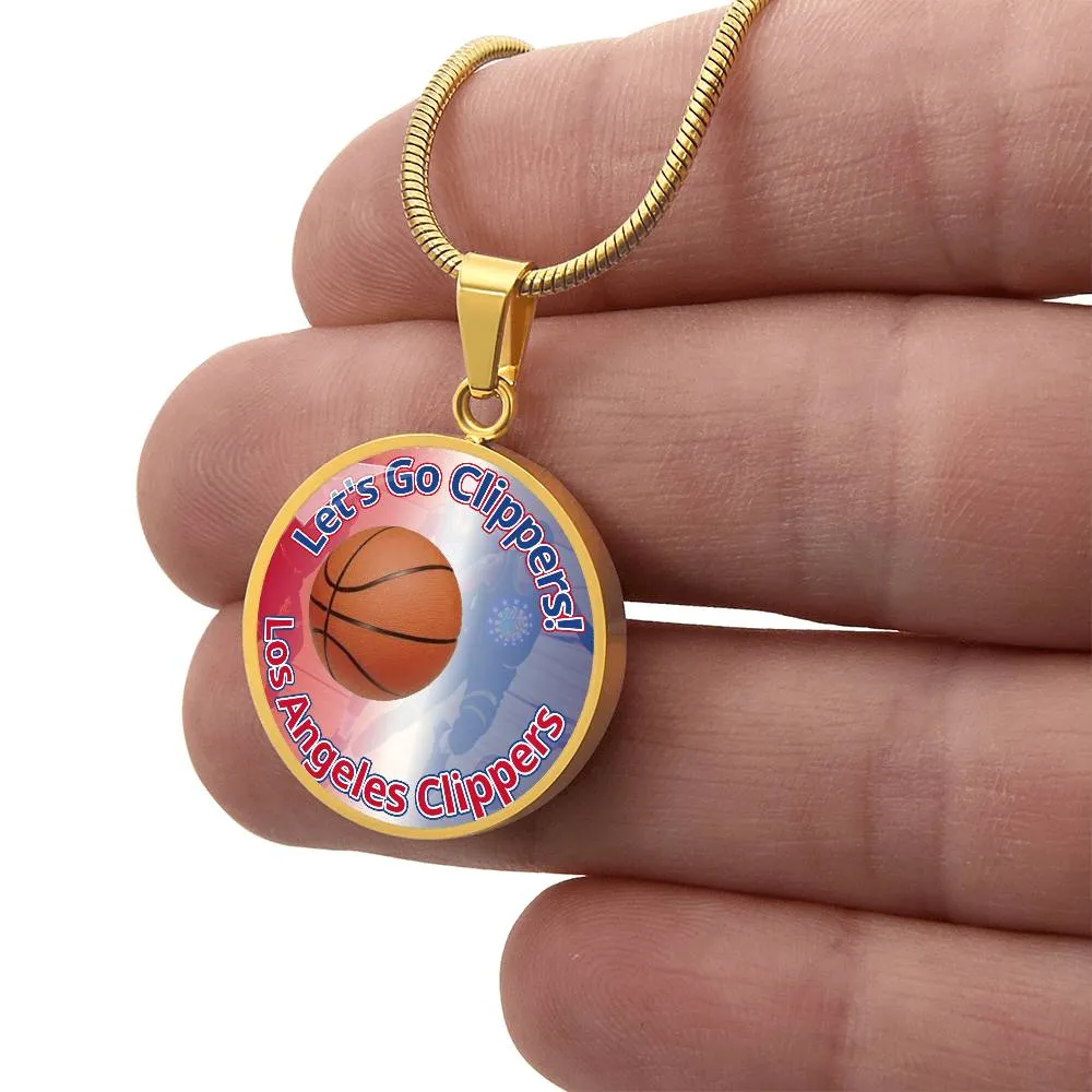 Let's Go Clippers! Necklace