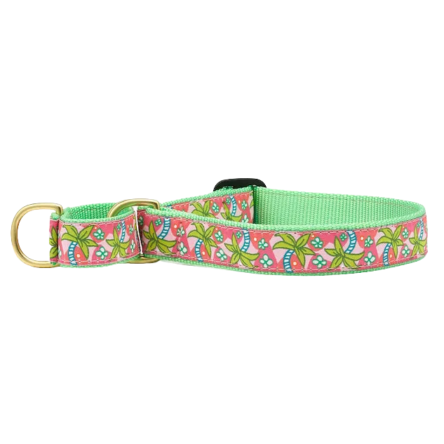 Martingale Collar | Pink Palms