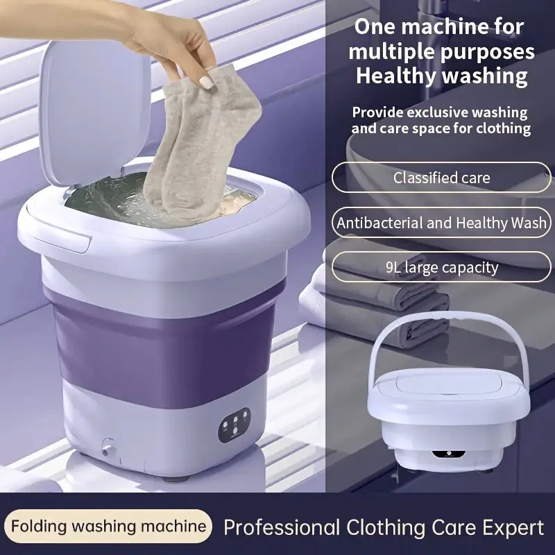 Mini Folding Washing Machine & Dryer