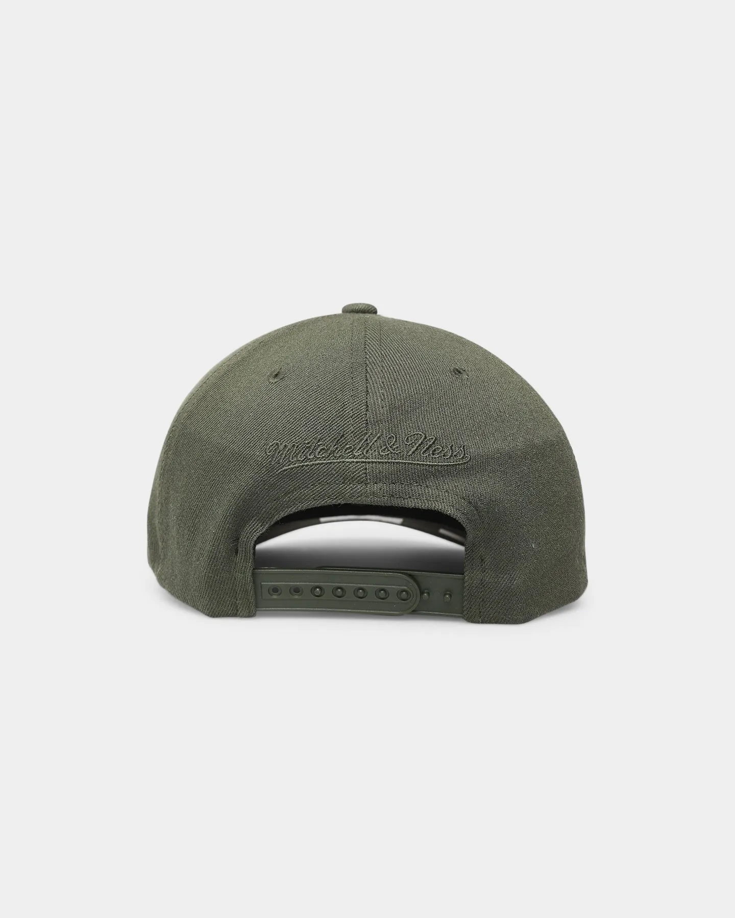 Mitchell & Ness Los Angeles Clippers Tonal Logo Classic Snapback Olive