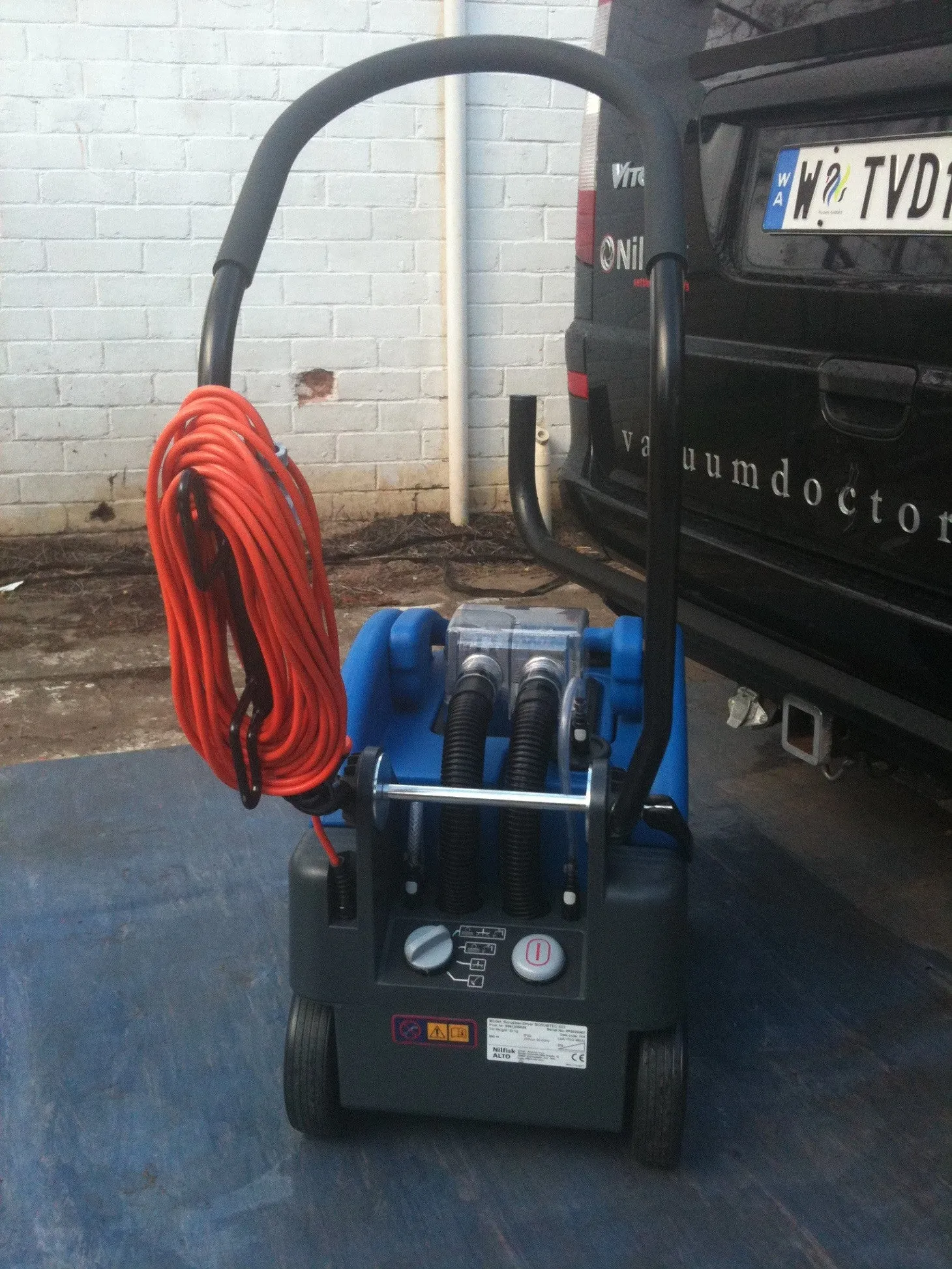 Nilfisk-ALTO Scrubtec 233 Electrically Operated Portable Floor Scrubber Replaced By SC250