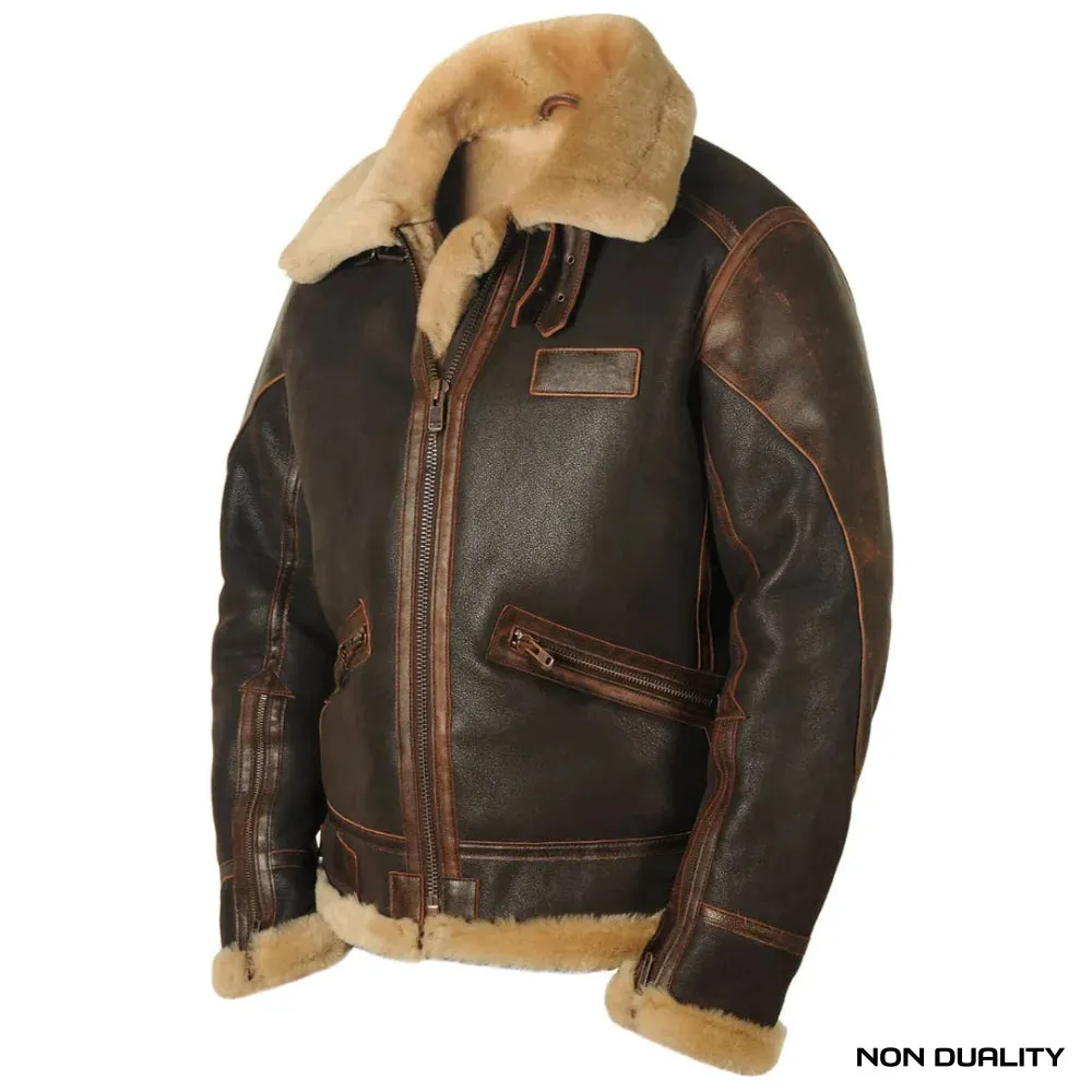 Non Duality | Shearling Pilot Jacket