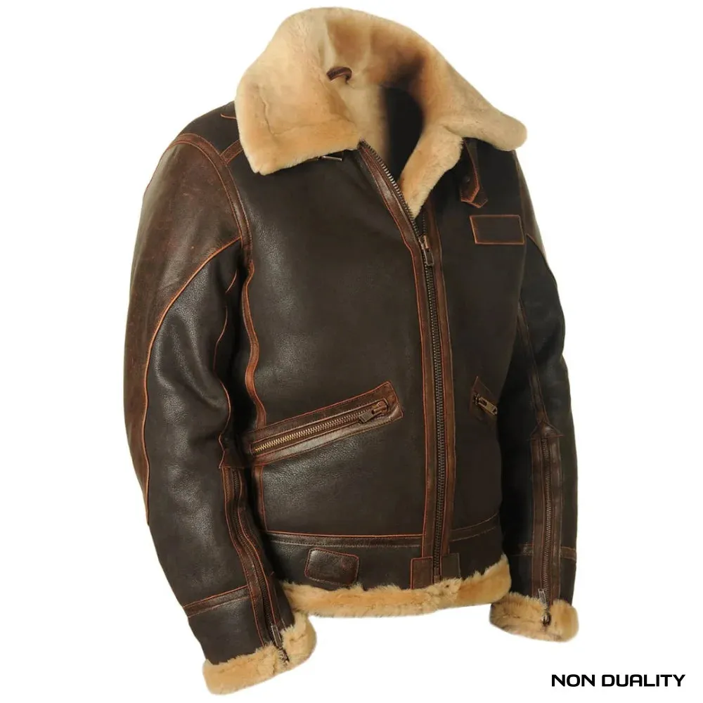 Non Duality | Shearling Pilot Jacket